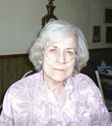 My mother in September 2007 in the early stages of recovery from emphysema and COPD.